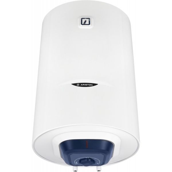 Водонагрівач електричний Ariston круглий BLU1 R PL DRY, 80л, 1,5 кВт, сухий тін, мех. кер-ня, C, Італія, RC_3201454 фото
