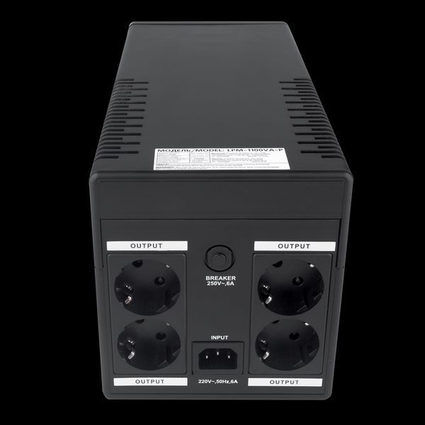 Лінійно-інтерактивне ДБЖ LPM-1100VA-P (770Вт) LP_6445 фото