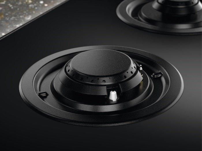 Варочная поверхность Electrolux комбинированная (2 газ + 2 инд), 60см, расширенная зона, чугун, черный RC_KDI641723K фото