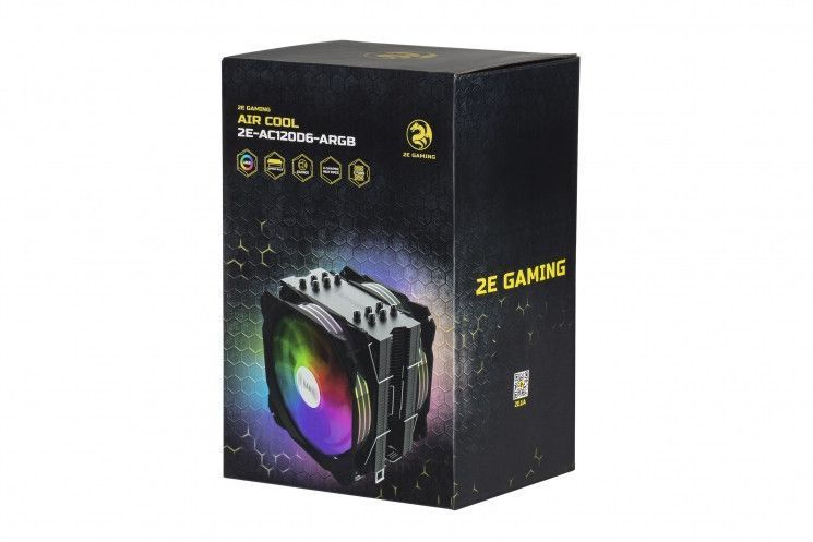 Процессорный кулер 2E Gaming Air Cool AC120D6-ARGB RC_2E-AC120D6-ARGB фото