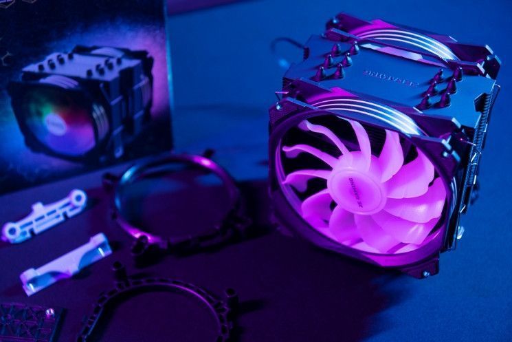 Процессорный кулер 2E Gaming Air Cool AC120D6-ARGB RC_2E-AC120D6-ARGB фото