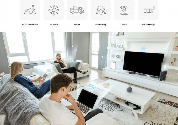 WiFi-система D-Link M32-3 EAGLE PRO AI AX1500 Mesh WiFi (3шт) RC_M32-3 фото