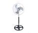 Вентилятор напольный металл KT1803 R18, поворот 120&deg;, 3 режима, 220V, White, цена за ящик(3шт), Box U_37613 фото 1