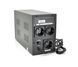ИБП Ritar E-RTM1000 (600 Вт) ELF-D, LCD, AVR, 3st, 3xSCHUKO socket, 2x12V7 Ач, метал. кейс Q2 (405*195*285) U_09826 фото 2