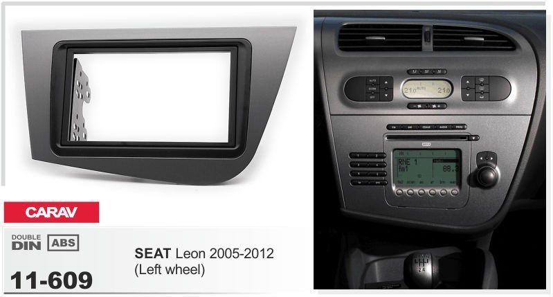 Перехідна рамка CARAV 11-609 для SEAT Leon 2005-2012 (Left wheel) AV_11-609 фото