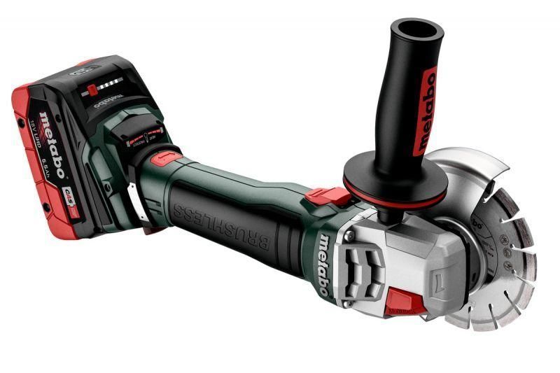 Акумуляторна болгарка Metabo WVB 18 LT BL 11-125 Quick (Каркас) HY_90115336 фото