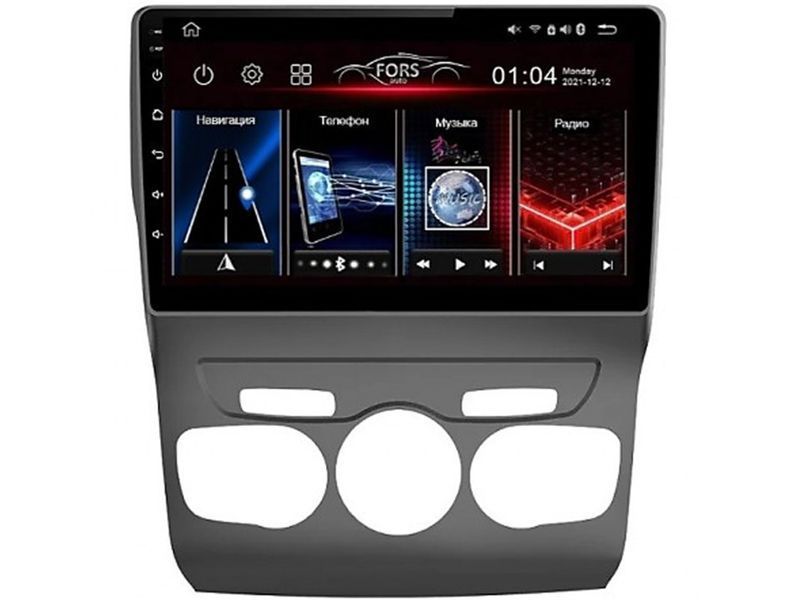 Штатна автомагнітола FORS.auto FS 2 ULTRA для Citroen C4L 2013-2016 FA_FS-1686 фото