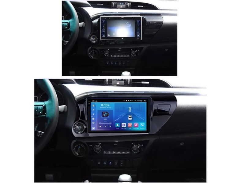 Штатна автомагнітола FORS.auto FS 2 ULTRA для Toyota Revo/Hilux (10.1 inch, LHD, UV black) 2018+ FA_FS-1888 фото