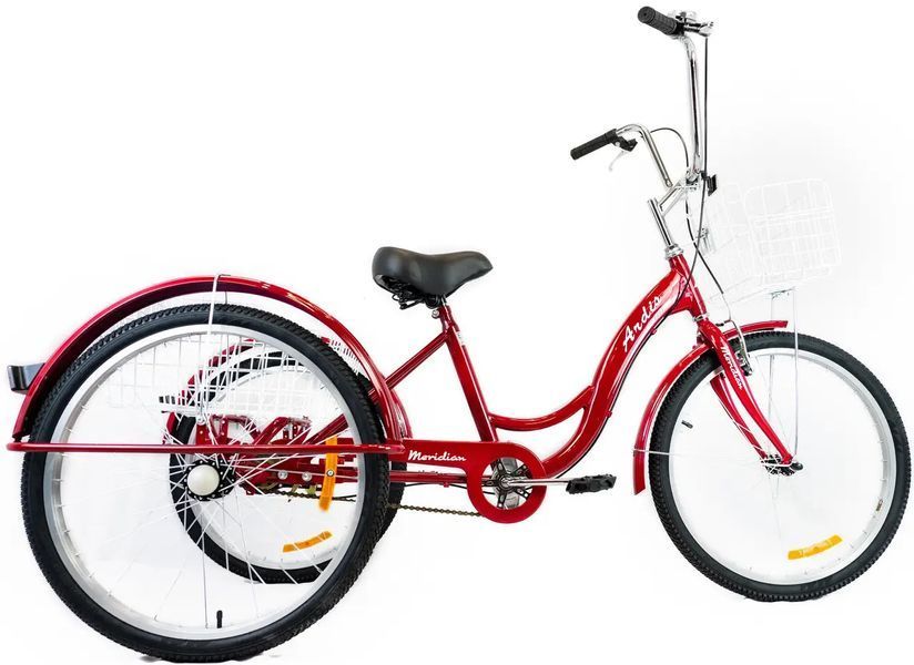 Велосипед трехколесный грузовой Ardis Meridian 24 AMA_Velo1_red фото