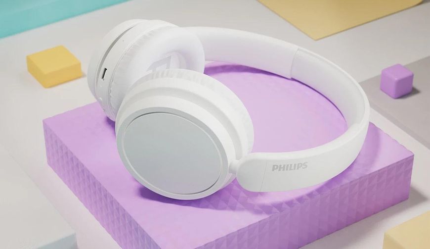 Наушники Over-ear TAH5209 BT 5.3, SBC, Wireless, Mic, Белый Philips RC_TAH5209WT/00 фото