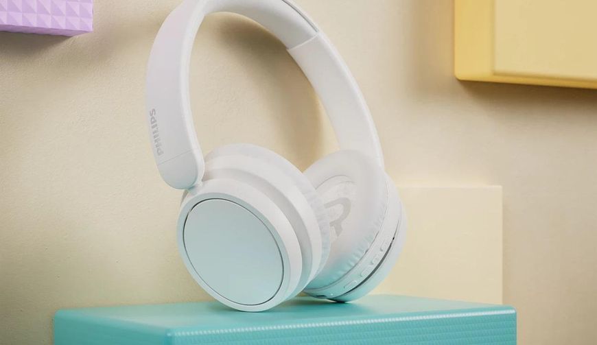 Наушники Over-ear TAH5209 BT 5.3, SBC, Wireless, Mic, Белый Philips RC_TAH5209WT/00 фото