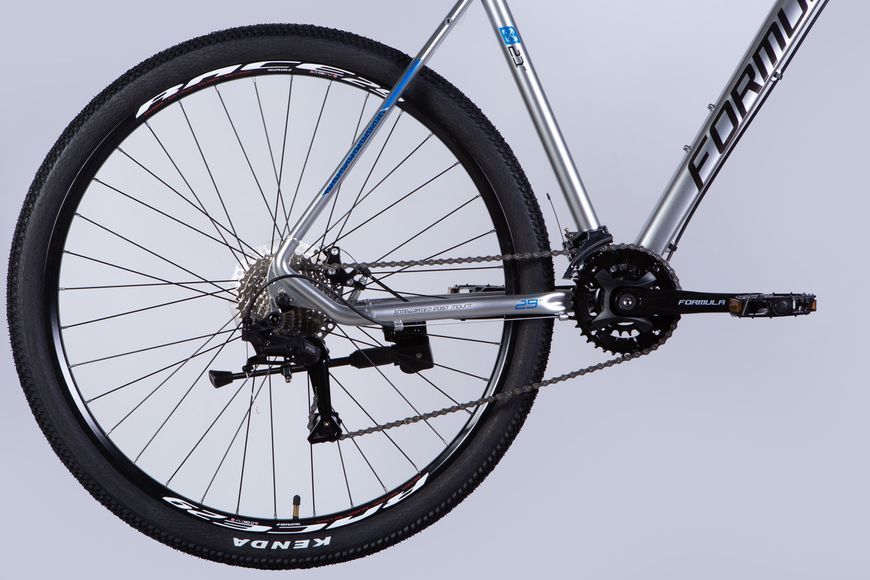 Велосипед AL 29" Formula ZEPHYR 3.0 DD CS рама-21" срiблястий 2025 VT_OPS-FR-29-361 фото