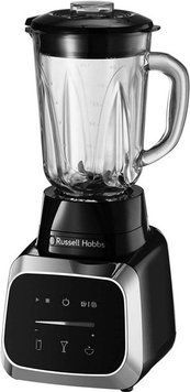 Блендер Russell Hobbs стаціонарний Sensigence, 1000Вт, чаша-1500мл, скло, сенс. кер., чорно-сірий RC_28241-56 фото