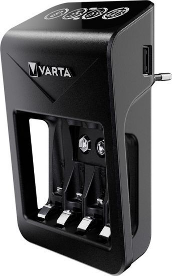 Зарядний пристрій Varta Lcd Plug Charger 4хNI MH AA2600 мА&bull;год RC_57687101461 фото