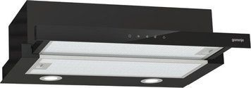 Витяжка Gorenje TH64E3BG телескопічна, 60см, 350м3ч, чорний RC_TH64E3BG фото