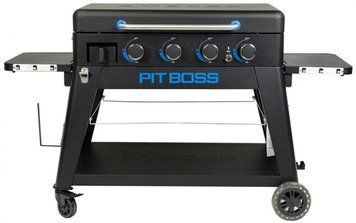 Портативный газовый гриль-планча Pit Boss Ultimate, на 4 горелки, съемный, со столом, 10813 GR_011110 фото