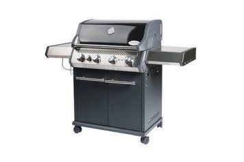 Газовый гриль SANTOS S-401 Black, с боковой горелкой, черный 900259 GR_010954 фото
