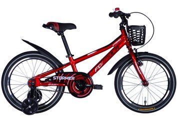 Велосипед AL 18" Formula STORMER BH рама-9" червоний з чорним та білим 2025 VT_OPS-FRK-18-161 фото