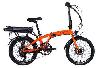 Велосипед з електроприводом 20" AL Dorozhnik eONYX DD CS рама-11" 48B 12.5А*г 500Вт помаранчевий YS 7421 2025 VT_ELB-D-20-059 фото