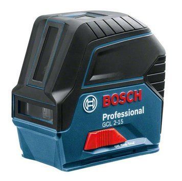 Нівелір лазерний Bosch GCL 2-15, до 15м, &plusmn;0.3мм/м, RM1+BM3 clip+кейс, 0.5кг RC_0.601.066.E02 фото