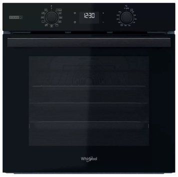 Духова шафа Whirlpool електрична, 71л, A+, дисплей, конвекція, телескопічні напрямні, пара, чорний RC_OMSR58CU1SB фото