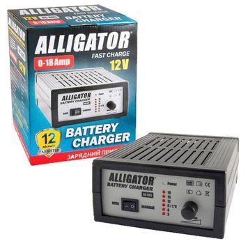 Зарядний пристрій АКБ Alligator 12V, 18А AC805 LI_AC805 фото