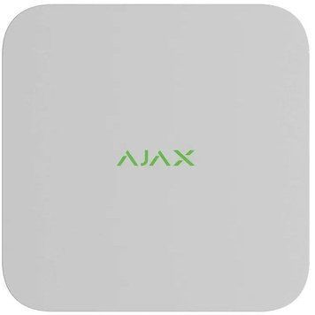 Мережевий відеореєстратор Ajax NVR, 8 каналів, jeweller, білий RC_000034516 фото