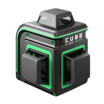 Лазерный нивелир ADA CUBE 3-360 GREEN PROFESSIONAL EDITION А00573 HY_90113365 фото