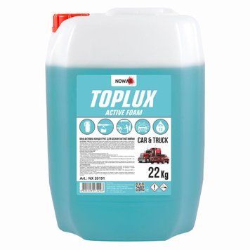 Активная пена Nowax Toplux Active Foam концентрат для бесконтактной мойки, 22кг LI_NX20191 фото
