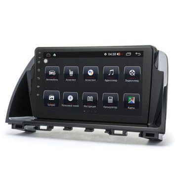 Штатная автомагнитола Prime-X 22-345/9B, 2+32, 4G для MAZDA 6 2002-2007 PX_2000000019437 фото