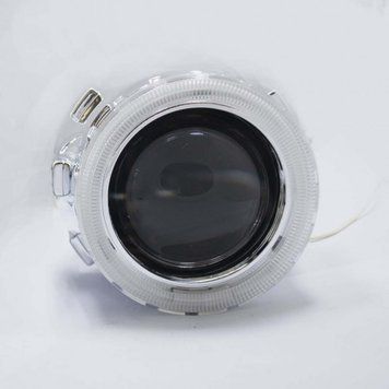 Биксеноновые линзы Morimoto G5 2,5" + Angel Eye под H1 к-т KL_432 фото