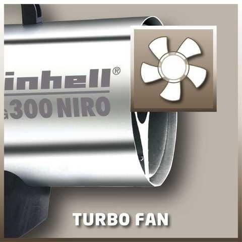Тепловая пушка Einhell HGG 300 Niro HY_2330910 фото