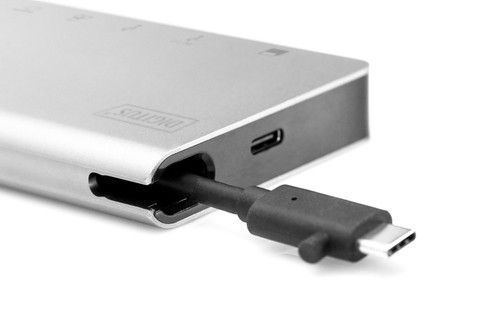 Док-станція DIGITUS Travel USB-C, 8 Port RC_DA-70866 фото