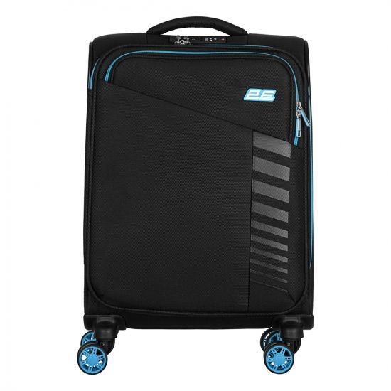 Валіза 2E, Trek, поліестер, мала, 35л, TSA, 4 колеса, чорний RC_2E-SPE-TREK-S-BK фото