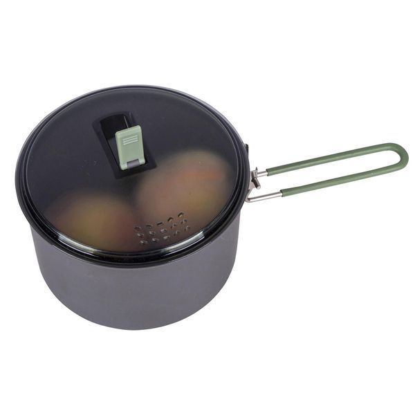 Каструля Bo-Camp Explorer Hard Anodized 1L Grey/Green (2200236) DS_DAS302115 фото