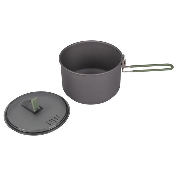 Каструля Bo-Camp Explorer Hard Anodized 1L Grey/Green (2200236) DS_DAS302115 фото