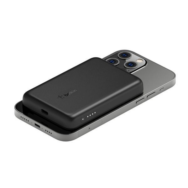 Belkin Портативний зарядний пристрій 2500mAh, MagSafe Wireless Power Bank, black RC_BPD002BTBK фото