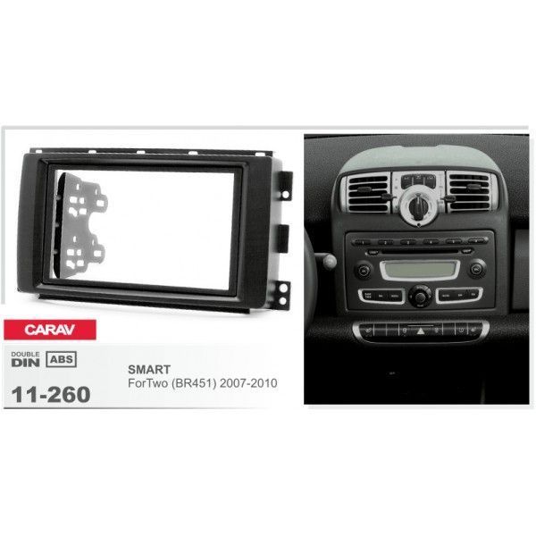 Перехідна рамка CARAV 11-260 для SMART ForTwo (BR451) 2007-2010 AV_11-260 фото