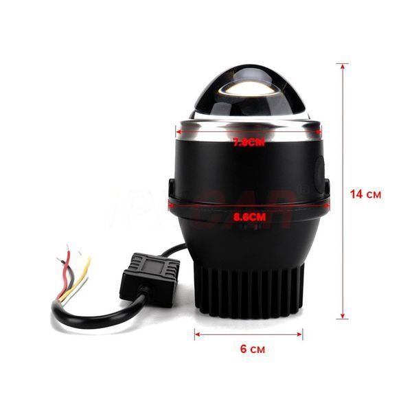 Біксенонова лінза Cyclone LED FOG 3.0" 4300k CY_НФ-00001261 фото