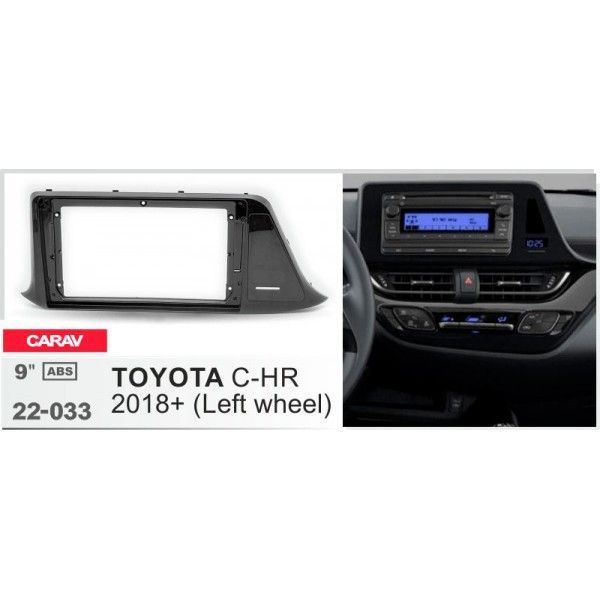 Переходная рамка CARAV 22-033 для Toyota C-HR AV_22-033 фото