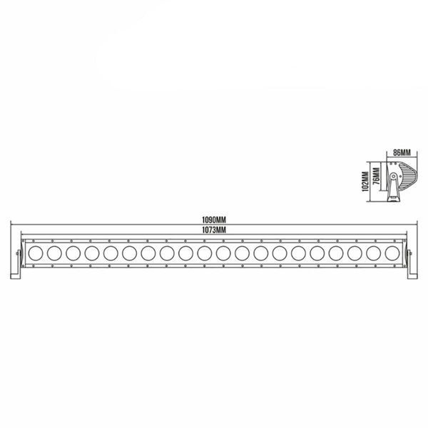 Автолампа светодиодная BELAUTO CREE Combo LED (20*10w), 1 шт. LI_BOL2010C фото