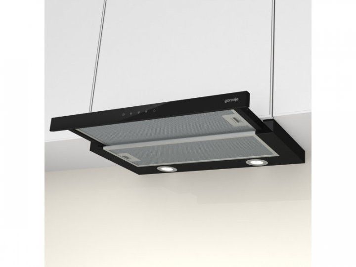 Вытяжка Gorenje TH64E3BG телескопическая, 60см, 350м3ч, черный RC_TH64E3BG фото