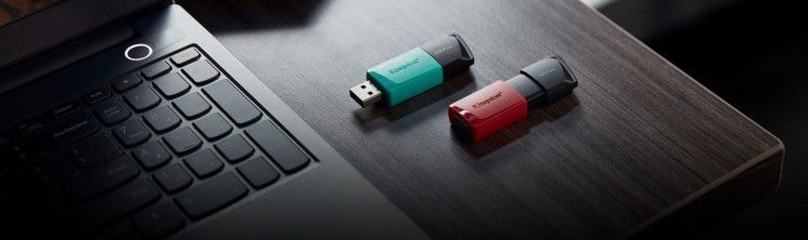 Накопичувач Kingston 256GB USB 3.2 Type-A Gen1 DT Exodia M Black Teal RC_DTXM/256GB фото