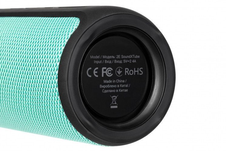 Акустическая система 2E SoundXTube TWS, MP3, Wireless, Waterproof Turquoise RC_2E-BSSXTWTQ фото