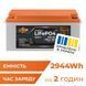 Акумулятор LP LiFePO4 12,8V - 230 Ah (2944Wh) (BMS 100A/100А) пластик Smart BT LP_31170 фото 1