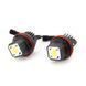 Заміна ламп LED(Marker) Galaxy BMW E39-E87 WHITE 2*80w Matte KL_3890 фото 1