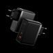Сітчасте зарядне пристрій Baseus GaN5 Pro 2 порти, USB + Type-C 100W Чорний (CCGP090201) LP_20420 фото 2