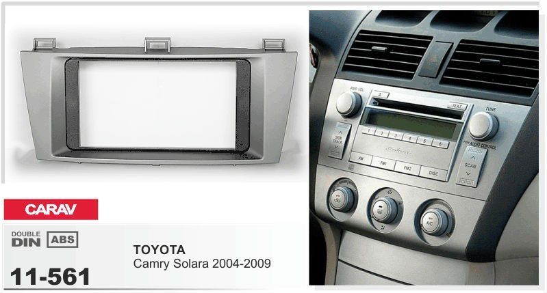 Перехідна рамка CARAV 11-561 для TOYOTA Camry Solara 2004-2009 AV_11-561 фото