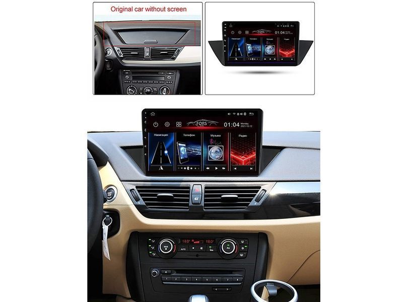 Штатна автомагнітола FORS.auto FS 6 MAX для BMW X1 2009-2015 FA_FS-6132 фото