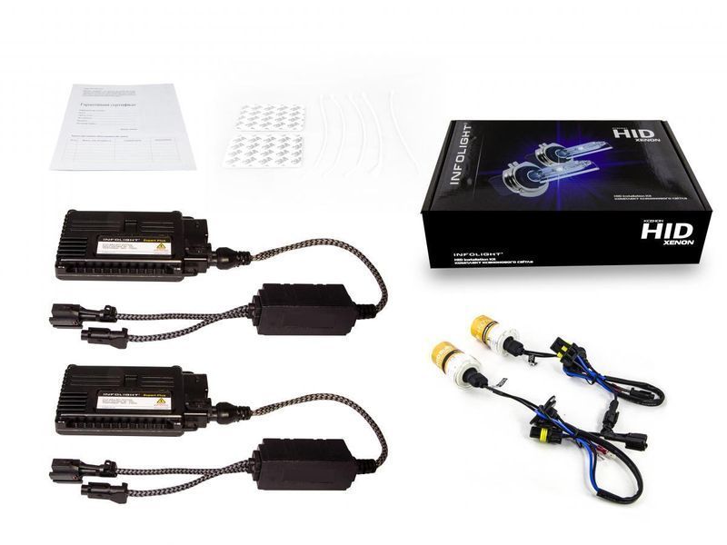 Комплект ксенону Infolight Expert Plus HВ3 9005 6000К + 50% MA_НB3 6К I E P 50 фото